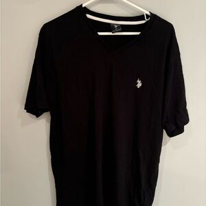 U.S. Polo Assn. Black Short Sleeve Tee